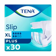 Акція на Урологічні підгузки для дорослих TENA Slip Plus, розмір XL, 30 шт від Eva