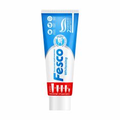Акція на Зубна паста Fesco Whitening Безпечне відбілювання, 295 г від Eva