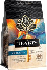 Акція на Чай чорний розсипний Tea Key Earl Grey Крупнолистовий 100 г від Rozetka