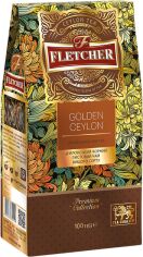 Акція на Чай чорний розсипний FLETCHER Golden Ceylon 100 г від Rozetka