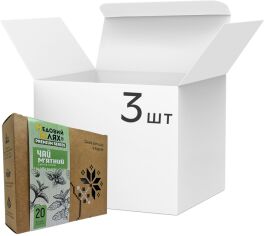 Акція на Упаковка чаю м'ятного Медовий шлях 3 упаковки по 20 пакетиків від Rozetka