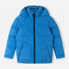 Акція на Дитяча зимова термо куртка для хлопчика Reima Osteri 5100269B_6390 104 см Синя від Rozetka