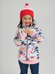 Акція на Дитяча демісезонна термо куртка для дівчинки Reima Vantti 5100009B-4203 80 см Бузкова від Rozetka