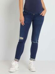 Акція на Джинси для вагітних Skinny KIABI XAZ444518JVOW 40-30 Сині від Rozetka