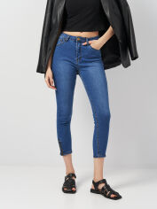 Акція на Джинси Skinny жіночі Pretty Little Thing HA7148_блиск.знизу 36 Сині від Rozetka