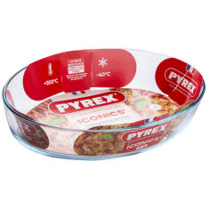 Акція на Форма стеклянная овальная 30х21х6 см 2,2 л Essentials Pyrex 345B000/8044 від Podushka