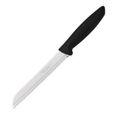 Акція на Нож для хлеба Tramontina Plenus black 178мм 23422/107 від Podushka