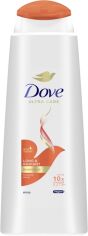 Акція на Шампунь Dove Ultra Care Довжина та сяйво 400 мл від Rozetka