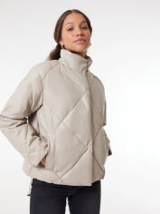 Акція на Куртка демісезонна коротка жіноча Wrangler W232205614 L Бежева від Rozetka