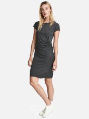 Акція на Плаття-футболка коротке літнє жіноче H&M XAZ127840LBIR L Темно-сіре від Rozetka