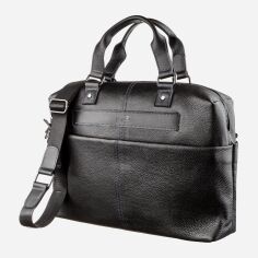 Акція на Сумка Shvigel leather-11243 Чорна від Rozetka