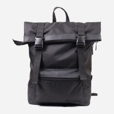 Акція на Рюкзак тканинний 18 л вміщує формат А4 FABRA leather-22582 Чорний від Rozetka
