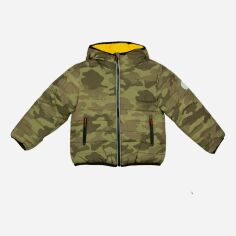 Акція на Дитяча зимова двостороння куртка для хлопчика Superdry X5000003A_Combined 116 см Комбінована від Rozetka