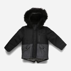 Акція на Дитяча зимова куртка-парка для хлопчика Primark GD-00062571 92 см Чорна від Rozetka