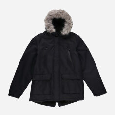 Акція на Підліткова зимова куртка-парка для хлопчика Primark GD-00062539 164 см Чорна від Rozetka