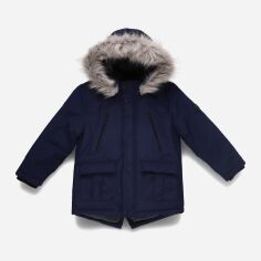Акція на Дитяча зимова куртка-парка для хлопчика Primark GD-00062534 98 см Темно-синя від Rozetka