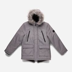 Акція на Підліткова зимова куртка-парка для хлопчика Primark GD-00062538 152 см Сіра від Rozetka