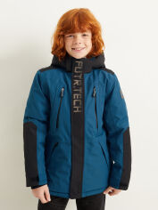 Акція на Дитяча зимова куртка для хлопчика C&A GD-00074225 134 см Синя від Rozetka