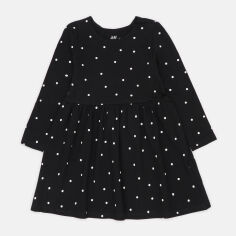 Акція на Дитяче плаття для дівчинки H&M 0716241_013 92 см Чорне (СА2000002007715) від Rozetka