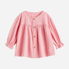 Акція на Дитяче літнє плаття для дівчинки H&M 271106771 74 см Рожеве від Rozetka