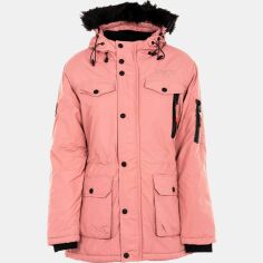 Акція на Підліткова зимова куртка для дівчинки Geographical Norway RBMCPSA480F-GN_Pink 152 см Рожева від Rozetka
