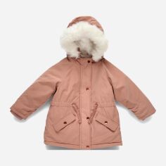 Акція на Дитяча зимова довга куртка-парка для дівчинки Primark GD-00062575 68 см Світло-рожева від Rozetka