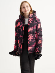 Акція на Підліткова зимова стьобана куртка для дівчинки C&A GD-00074135 140 см Чорна від Rozetka
