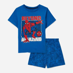 Акція на Дитяча літня піжама для хлопчика C&A GD-00073201 104 см Синя від Rozetka