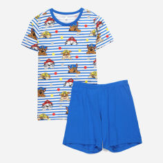 Акція на Дитяча літня піжама для хлопчика C&A GD-00073162 134 см Синя від Rozetka