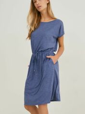 Акція на Сукня-футболка міді літня жіноча C&A GD-00076771 XL Синя від Rozetka
