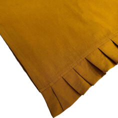 Акція на Раннер с рюшами Stonewash Mustard SoundSleep горчичный 40х180 см від Podushka