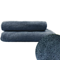 Акція на Полотенце махровое с петелькой SoundSleep Delicat темно-серый 50х90 см від Podushka