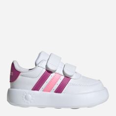 Акція на Дитячі кеди для дівчинки Adidas Breaknet 2.0 Cf I ID5279 22 Білі від Rozetka