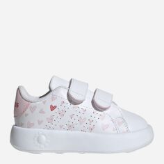 Акція на Дитячі кеди для дівчинки adidas Advantage Cf I ID5289 26 Білі з рожевим від Rozetka