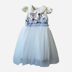 Акція на Дитяче святкове плаття для дівчинки Flavien 7075/01 110 см Айворі від Rozetka