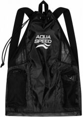 Акція на Рюкзак сетчастый Aqua Speed Gear Bag 9303 черный Уни 48х64см (241-07) від Stylus
