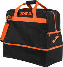 Акція на Сумка Joma Training Iii Large черно-оранжевая Уни 48х49х29см (400007.120) від Stylus
