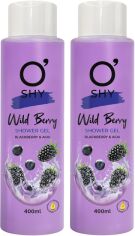 Акція на Гель для душу O'Shy Wild berry 400 мл х 2 шт від Rozetka