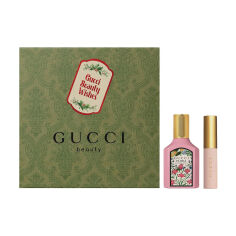 Акція на Парфумований набір жіночий Gucci Flora Gorgeous Gardenia Giftset (парфумована вода, 30 мл + туш для вій, 3 мл) від Eva