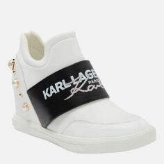 Акція на Жіночі снікери Karl Lagerfeld 790693820 38 (7.5) 24 см Білі від Rozetka