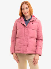 Акція на Куртка демісезонна з капюшоном жіноча U.S. Polo Assn 927498489 XS Рожева від Rozetka