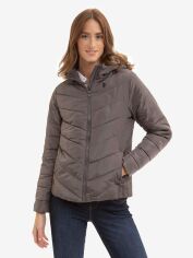 Акція на Куртка демісезонна коротка з капюшоном жіноча U.S. Polo Assn 264566532 S Сіра від Rozetka