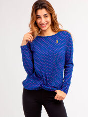 Акція на Лонгслів довгий жіночий U.S. Polo Assn 339710066 XS Синій від Rozetka