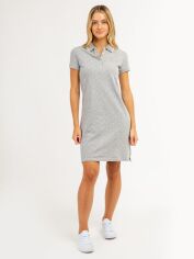 Акція на Сукня-футболка коротка літня жіноча U.S. Polo Assn 216212-ZH00A M Сіра від Rozetka