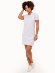 Акція на Сукня-футболка коротка літня жіноча U.S. Polo Assn 25321678-ZH00A XS Біла від Rozetka