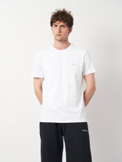 Акція на Футболка бавовняна довга чоловіча Calvin Klein Jeans 11336.2 L (48) Біла від Rozetka