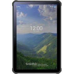 Акция на Планшет Sigma mobile Tab A1025 4/64Gb 4G LTE Wi-Fi Black/Orange от Comfy UA