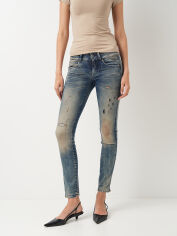 Акція на Джинси Skinny жіночі G-Star Raw 60883-8592-8085 25-30 Сині від Rozetka