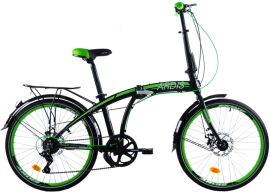 Акція на Велосипед Ardis FLD AL City Folding 24" 20" 2024 Зелений (0821-1) від Rozetka