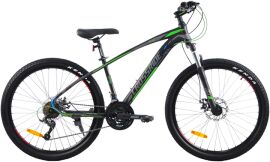 Акція на Велосипед Crossride МТВ ST "Matrix" 26" 15" Чорно-зелений (4022-150-С) від Rozetka